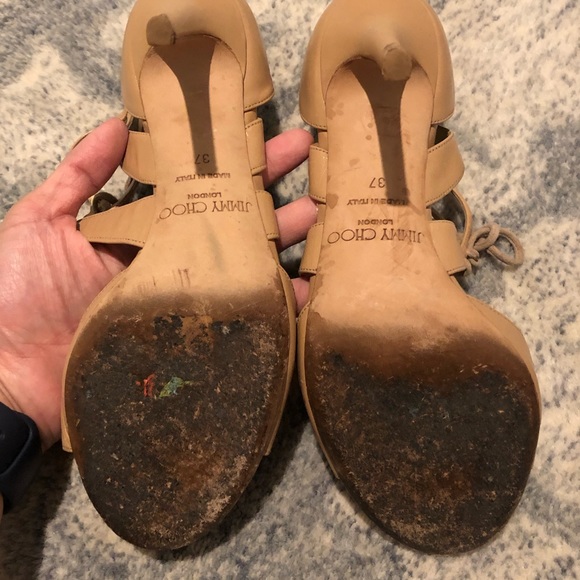 [Jimmy Choo] Nude Heels - Picture 3 of 8